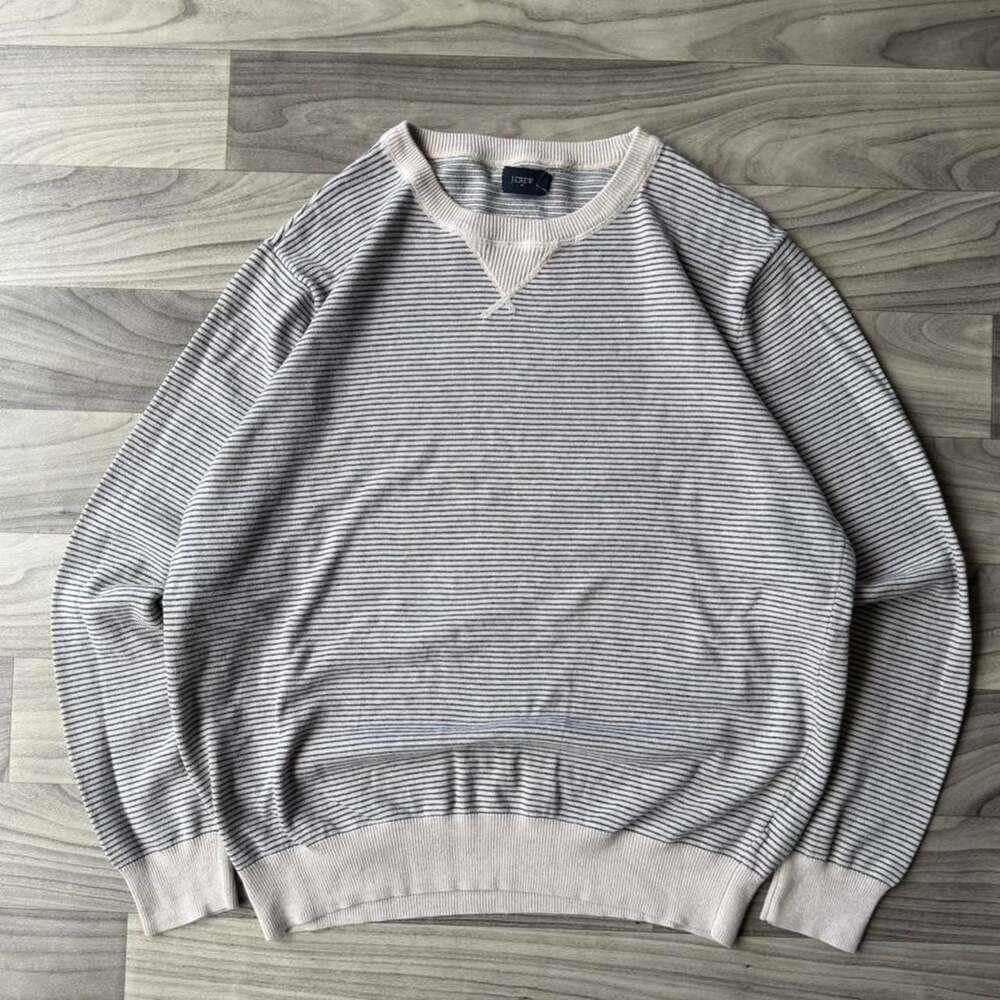 J.Crew Vintage Striped Crewneck Sweater
